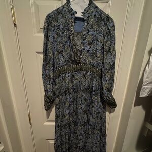 Fall floral maxi dress - Oliphant